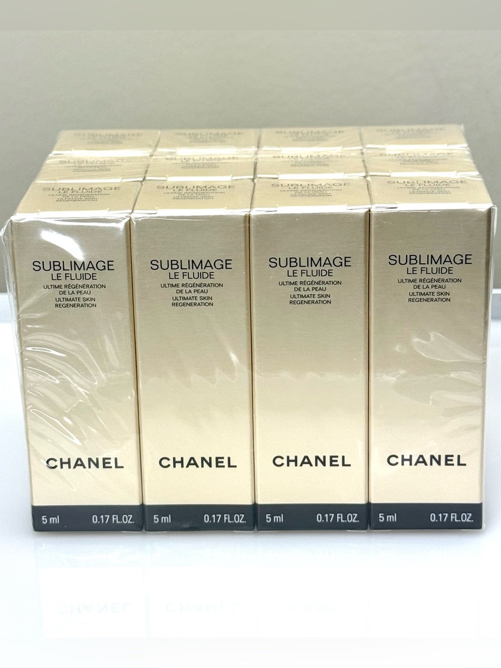 CHANEL Sublimage Le Fluide Ultimate Skin Regeneration - Pack of 12 Sealed